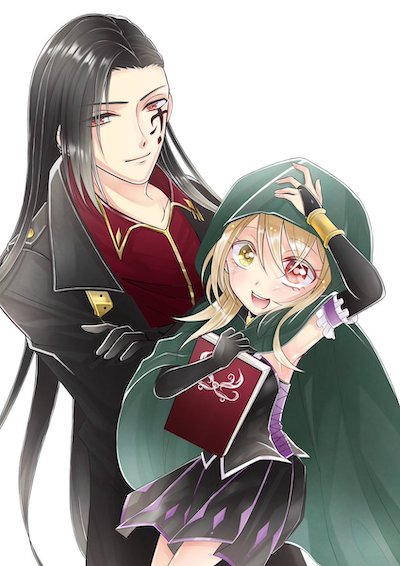 絵師：HinaGi 小説「ただ君だけを、守りたいと願う」表紙　足出し