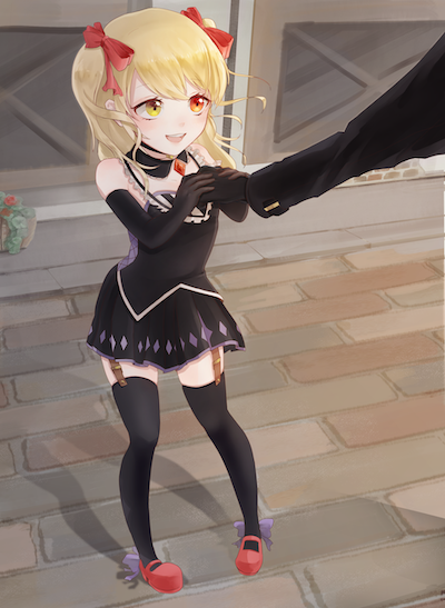 絵師：マロ✦ 小説「ただ君だけを、守りたいと願う」広告イラスト　イーラ